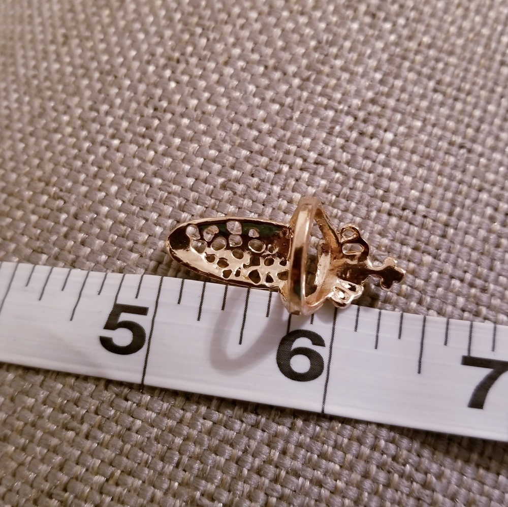 Nail Ring Gold Tip of Finger Jewelry Accessorie - Picture 4 of 6